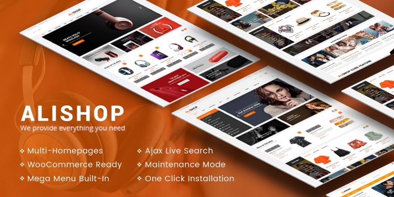 AliShop - Responsive WooCommerce Theme