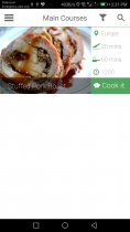 Recipe App - Android Source Code Screenshot 2