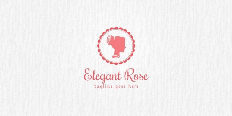 Elegant Rose - Logo Template