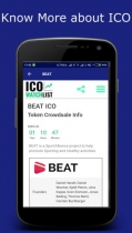 ICO Watcher - Android App Template Screenshot 5
