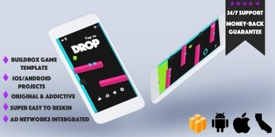 Drop Buildbox Template