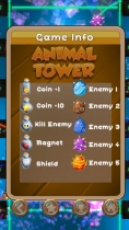 Animal Tower Game Android iOS Buildbox with AdMob Screenshot 4