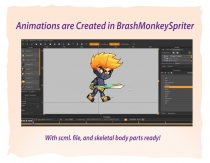 Ninja 2D Game Character Sprites Screenshot 4