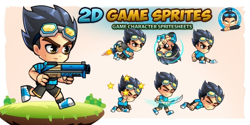 2D Game Character Sprites 15