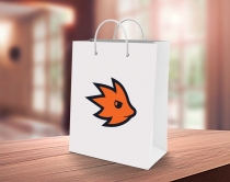 Fire Hedgehog - Logo Template Screenshot 2