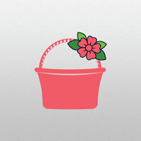 Flower Basket - Logo Template