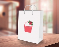 Flower Basket - Logo Template Screenshot 2