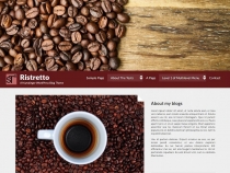 Ristretto - WordPress Blog Theme Screenshot 1