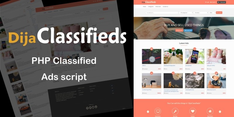 DijaClassifieds - PHP Classifieds Ads Script 