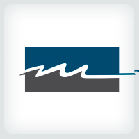 Letter M - Handwritten Initial logo