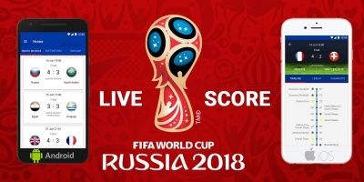 Live Scores Russia World Cup 2018 iOS App