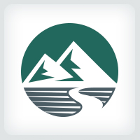 Mountains Logo by Zixlo | Codester