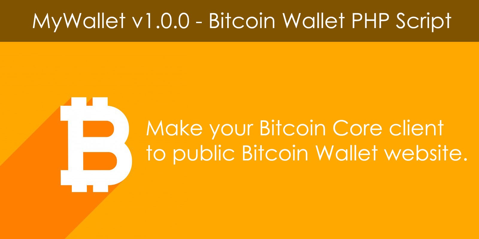 create bitcoin wallet php