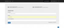 MyWallet - Bitcoin Wallet PHP Script Screenshot 4