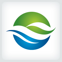 Ocean - Wave Logo