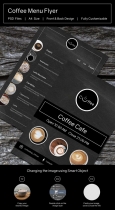 Coffee Menu Flyer Template Screenshot 3