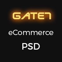 Gate 7 eCommerce PSD Template