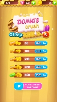 Donuts Crush - Complete Unity Project Screenshot 7