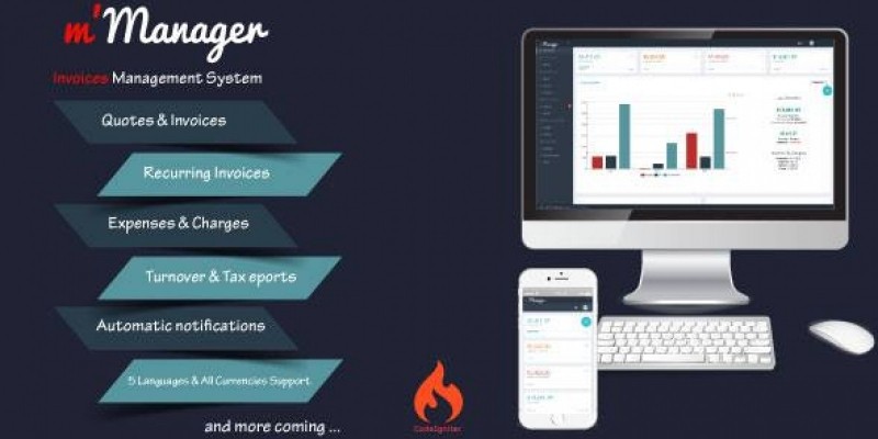 mManager - Invoice Management System PHP