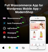 ModernShop Pro - Full Woocommerce Store App Ionic Screenshot 1
