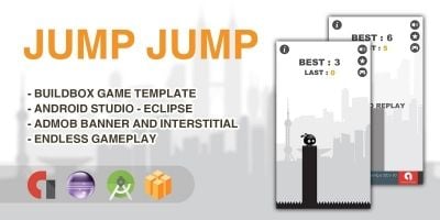 Jump Jump - Buildbox Game Template