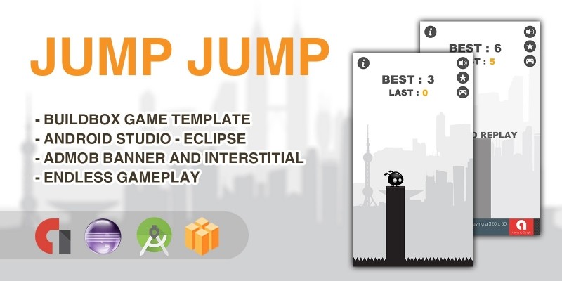Jump Jump - Buildbox Game Template