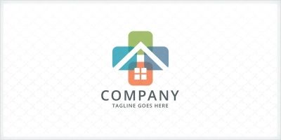 Home Space - Real Estate Logo