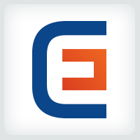 Letter C E Logo