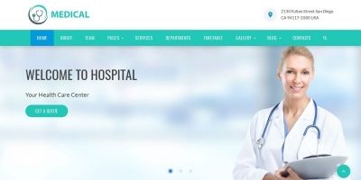 Healthcare - Medical  HTML5 Template