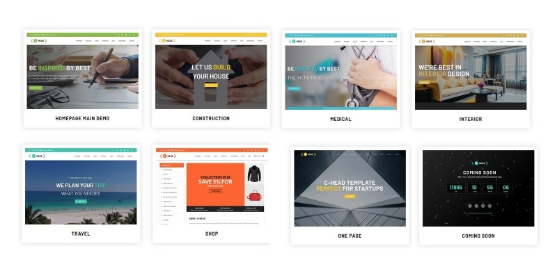 C-Head - Responsive Multipurpose HTML