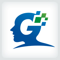 Letter G Head Logo