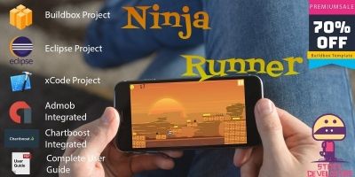 Ninja Runner - Buildbox Project