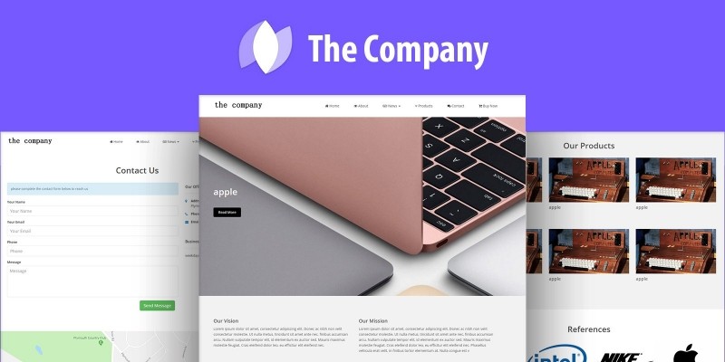 The Company - Business Website CMS