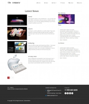 The Company - Business Website CMS Screenshot 3