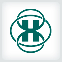 Interconnected Letter H Logo