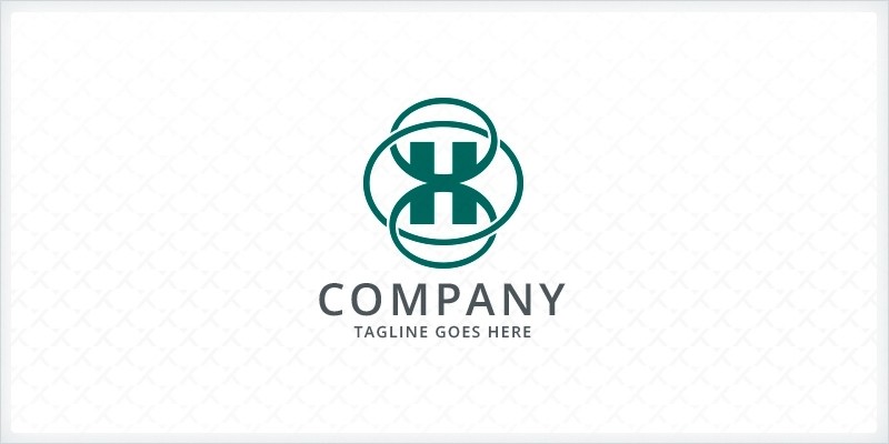 Interconnected Letter H Logo