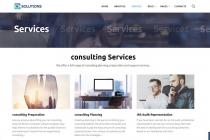 Consulting Business Finance  HTML5 Template Screenshot 3
