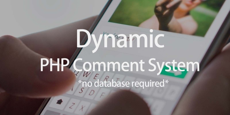  PHP Comment System