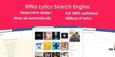 Lyrics Search Engine CMS PHP