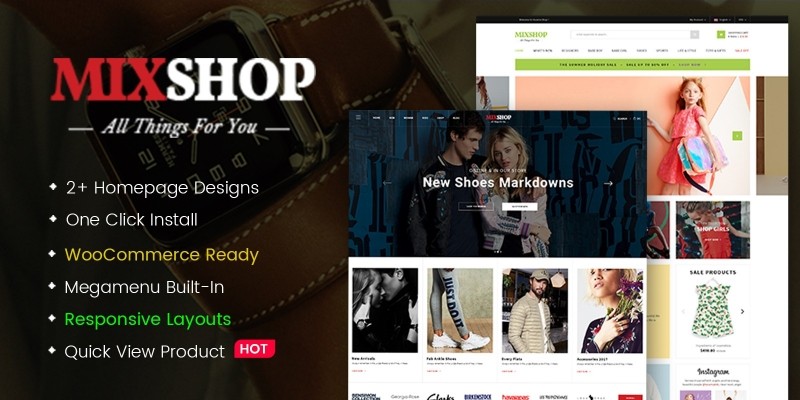 MixShop - Responsive WooCommerce Theme