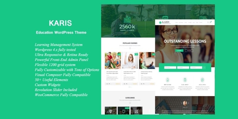 Karis - Education WordPress Theme