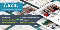 Luca - Responsive Multipurpose OpenCart 3 Theme Screenshot 1