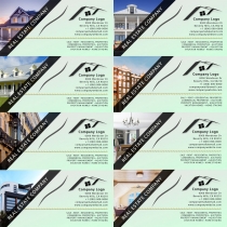 Simplicity Real Estate Business Card Template PSD Screenshot 2