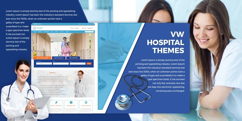 VW Hospital Pro WordPress Theme