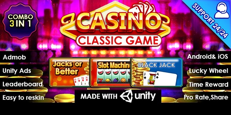 Casino Classic Game - Complete Unity Project