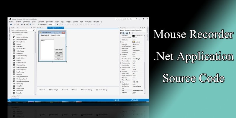 Mouse Recorder .Net Application Source Code