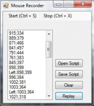Mouse Recorder .Net Application Source Code Screenshot 2