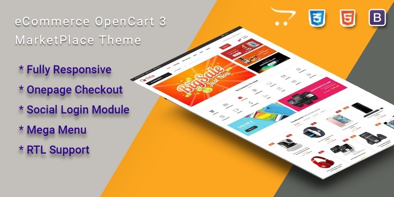 Luca - Multipurpose eCommerce OpenCart 3 Theme