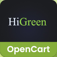 HiGreen - Multipurpose OpenCart Theme