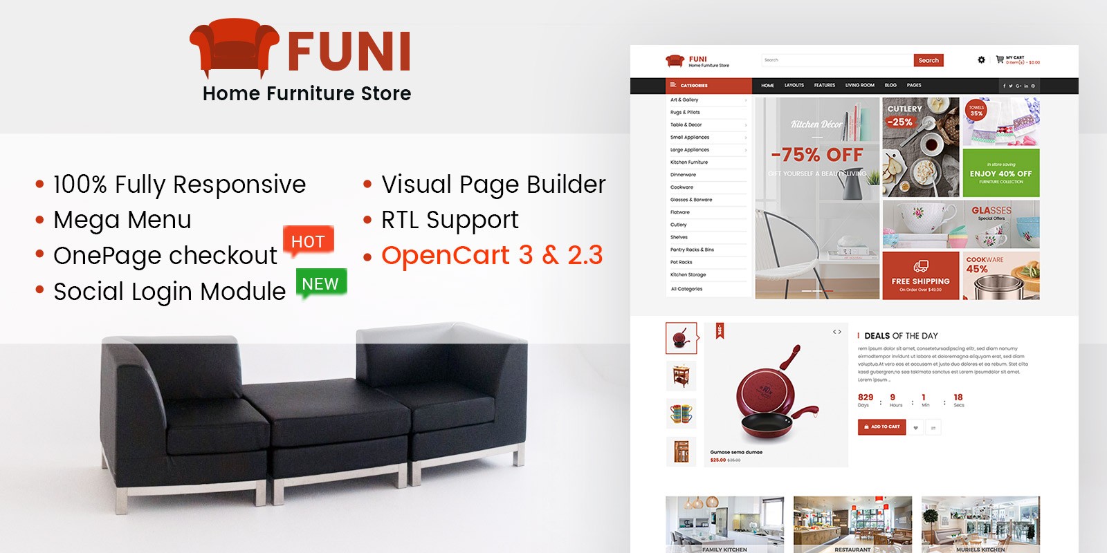 Funi - Multipurpose OpenCart Theme Funi - Multipurpose OpenCart Theme